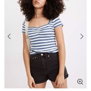 Madewell Curvy Denim Shorts
